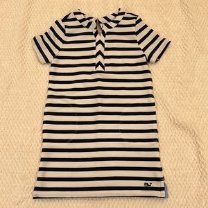 Vineyard Vines Stripe Knit Dress, NWT, Color- Deep Bay, Size 3T